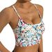 Women's Floral Print Push Up Bra Cross Strap Thin Strap Backless Yoga Vest Fitness Underwear Spring Summer New Arrival_desvips.com