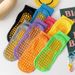 Children's Non-Slip Trampoline Socks Indoor Floor Yoga Socks Early Education Center Logo Customizable Sports Accessories_desvips.com