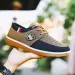 Canvas Casual Shoes For Men Trainers Patchwork Outdoor Flat Lace-up Sneakers Ss1 Ss_desvips.com