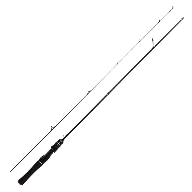 Solid Baitcasting Micro Straight Gun Handle Single UL Lure Rod Bass Whitefish Trout_desvips.com