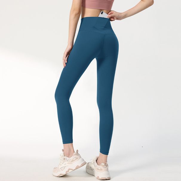 NULS High Waist Sports Fitness For Women Solid Color Tight-Fitting Butt-Lifting Quick-Dry Seamless Yoga Pants_desvips.com