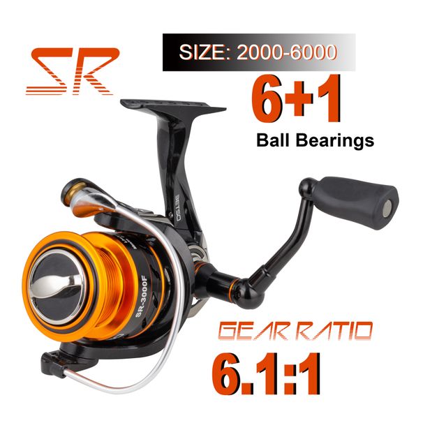 All-metal Spool Long-distance Casting Lure Rock Fishing Sea Rod Reel, Spinning Reel_desvips.com