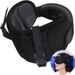 Travel Neck Pillow With Eye Mask, Providing Light-blocking, Breathable, And Supportive Features_desvips.com