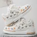 Free Shipping 2026 Spring Men's Platform Sneakers, Fashion Print Chunky Dad Shoes, Thick Sole Comfortable & Versatile_desvips.com