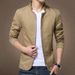 Men's Clothing Mainly promote size autumn new style stand collar washed jacket style is available all year round 780_desvips.com
