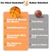 Silent High Density Soft PU Foam Squeezable Ball Indoor Mute Bouncing Basketball Quiet No Noise Children Sports Toys_desvips.com