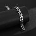 Hot-selling New Product : Titanium Steel Chain Link Gear Bracelet, Versatile Stylish For Both Men And_desvips.com