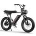 MACFOX X1S Electric Bike For Adults 20inch-tire 500W Motor 48V 10.4Ah Battery 1-Speed_desvips.com