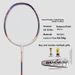 Adult High Power Smash Offensive Badminton Racket Competition Type Amateur Single Racket All Carbon Fiber Professional_desvips.com