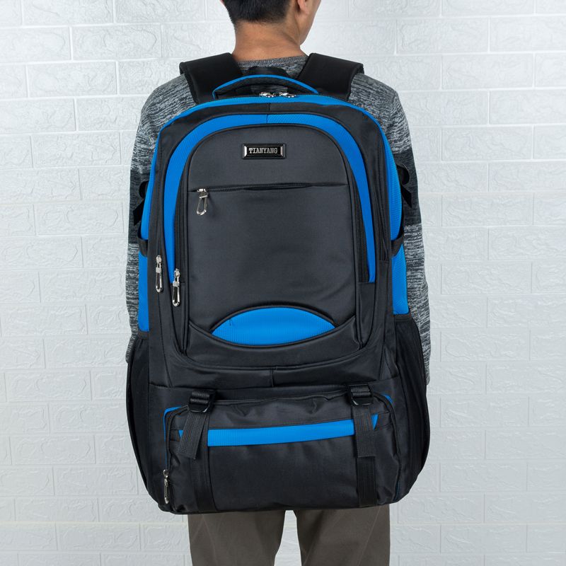 Outdoor Men's Clothes Duffel Bag Business Trip Hiking Backpack_desvips.com