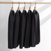 230g Cotton Long-sleeved T-shirt Heavy Loose Men's Model With A Solid Cotton Base Shirt With A Crew Neck_desvips.com