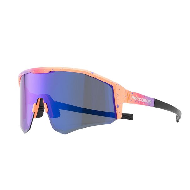 ROCKBROS Wind - Resistant Sports Glasses, Polarized Cycling Glasses, Sunglasses for Outdoor Activities_desvips.com
