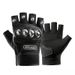 Self Steel Protective Handsome Men S Finger Hard Shell Outdoor Motorcycle Riding Gloves Half Cut Hunting Tactical Gloves_desvips.com