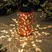 Solar Lantern Balcony Garden Iron Hollow Hanging Outdoor Courtyard Decorative Camping Light_desvips.com