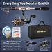 Carbon Fiber Telescopic Fishing Rod And Reel Combo Kit For Sea Saltwater Freshwater Fishing_desvips.com