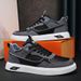 Men's Low-Top Casual Sports Fashion Basketball Sneakers Street Style Skateboarding Shoes For Teens_desvips.com