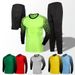 Professional Goalkeeper Jersey Set With Foam Padding - Long Sleeve Top & Pants/Shorts For Adults & Kids - Training & Match Football Gear_desvips.com