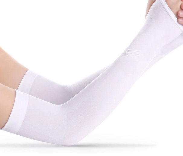 Sun Wholesale Summer Men And Women Outdoor Cycling Driving UV Protection Silk Gloves Ice Sleeves Customization_desvips.com