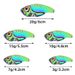 30pcs Spinner Spoon Metal Jig Bait 3g 7g 10g 15g 20g VIB Sinking Blade Spinning Treble Hook Pesca Pike Carp Sea Fishing_desvips.com