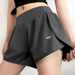Sports Shorts Fake Two Pieces Anti-light Fitness High-waisted Yoga Pants Three-point Breathable Running Summer Breathable And Comfortable_desvips.com