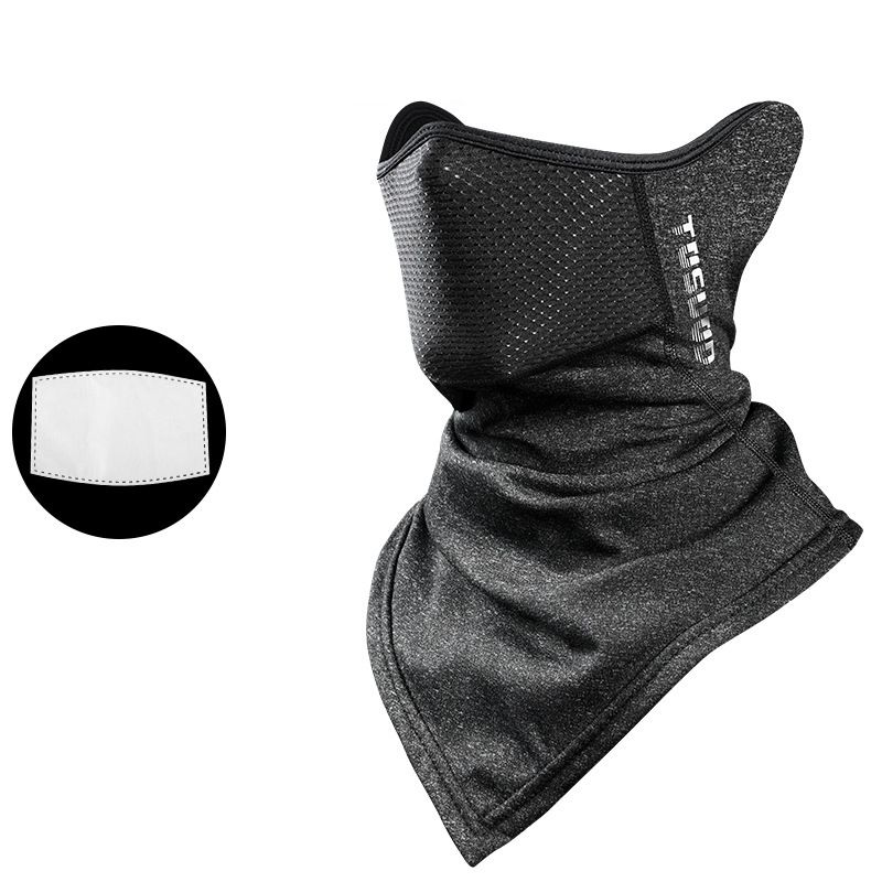 Unisex Sports Cycg Warm Face Neck And Ear Ski Mask Outdoor Cold Bib_desvips.com
