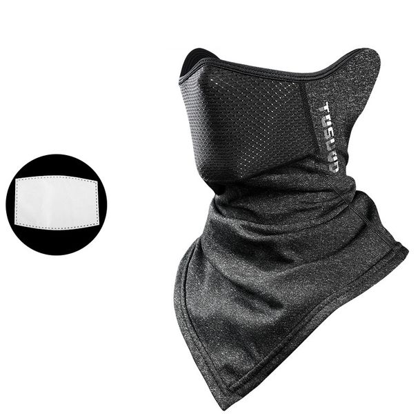 Unisex Sports Cycg Warm Face Neck And Ear Ski Mask Outdoor Cold Bib_desvips.com