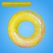 Glitter Inflatable Pool Float Thickened Clear PVC Swim Ring With Sparkling Sequins For Adults Swimming Circle For Beach Pool Parties_desvips.com