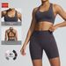 Quick Drying Soft Back Yoga Bra Shockproof Sports Fitness Vest European American Style Running Outerwear_desvips.com