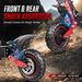SUNNIGOO X7PRO Adult Electric Scooter 3600W Dual Motors 48V 21Ah 60km/h 11 Inch Off Road Tire Dual Suspension 60KM Long Range LCD Display_desvips.com