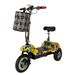 TWOFISH TF03 Electric Scooter With Detachable Seat, 350W Tricycle 48V 13Ah Battery_desvips.com