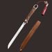 New Sheath Household Fruit Knife, Portable, Sharp, With A Wooden Handle, Suitable Outdoor Use, High-hardness Blade,_desvips.com