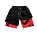 Basketball Performance Men Print Running Workout Short Pants Light Weight Quick Dry Sports Jogger Shorts Sportswear_desvips.com