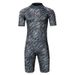 New 3mm Diving Suit For Men, Short Sleeve And Shorts, Thickened Quick-Dry Thermal Insulation, Cold-Proof Surfing Wetsuit_desvips.com