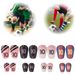 1Pair Mini Football Shin Pad Soccer Training Leg Guard Protective Equipment Wear-resistant Shock Absorbing Leg Protector For Kid_desvips.com
