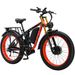 KETELES K800 PRO Full Suspension Electric Bike, 48V 23Ah Battery,Hydraulic Disc Brakes_desvips.com