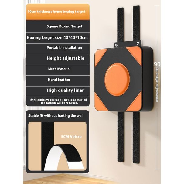 Boxing Home Thickened Punching Bag For Kids And Adults, Wall-Mounted Sandbag Training Equipment, Posture Correction_desvips.com
