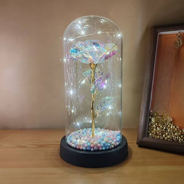 Eternal Flower Unicorn Glass Dome Birthday Girls, Best Friends, And Girlfriends - A Thoughtful Gift For Bedside_desvips.com