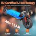 SUNNIGOO N3MAX 800W Powerful Electric Scooter With Seat 48V 13Ah 45km/h Fast Speed All Terrain Off Road 10" Tire Multi Suspension Value E-Scooter_desvips.com