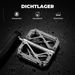 ROCKBROS 1 Pair Bicycle Pedals Titanium Alloy Waterproof MTB Platform Pedals_desvips.com