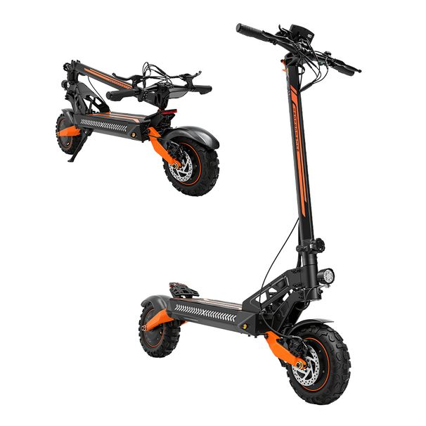 iScooter W12 All-Terrain Electric Scooter,52V 25Ah Battery, Dual Suspension_desvips.com