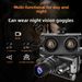 Head-mounted Device 4K HD Binocular Dual Round Screen Outdoor Goggles Infrared Night Vision Telescope_desvips.com