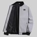 Man Leisure New Spring Autumn Solid Color And Comfortable Zipper Style Fashion Windproof Jacket_desvips.com