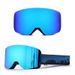 Full Plating Ski Goggles With Double-Layer Anti-Fog And Snow Blindness Protection, Compatible With Prescription Glasses / For Kids Aged 5-14 HK14_desvips.com