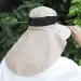 Summer Outdoor Hiking Fishing Caps Bucket Hat Removable Quick Drying Sunscreen Fisherman Hat Sunshade Face Covering Hat Camping_desvips.com