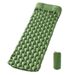 Outdoor tent sleeping mat camping ultra light portable Pentagon waterproof mat single diamond TPU inflatable mat_desvips.com