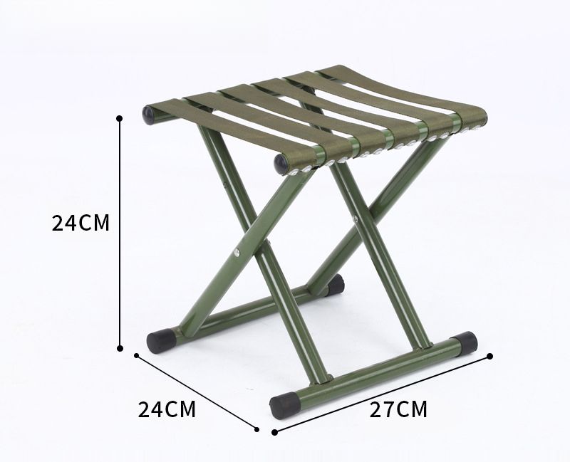 Low Folding Stool With Backrest, Portable Durable, Sturdy Student Stool, Suitable For Spring Outings And Queuing,_desvips.com