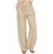 Unbeatable Quality 2025 Casual Cotton And Linen Loose Yoga Pants For Women_desvips.com