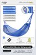 Outdoor Ice Silk Hammock Anti-Rollover Swing Adult Breathable Cool Mesh Bed Artifact Cradle Lazy Hanging Chair_desvips.com