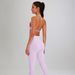 Women's High-Waisted Backless Fitness Outfit Set Halter Neck Sports Bra With Tight Yoga Pants European American Style_desvips.com