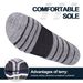 YUEDGE 5 Pairs Mens Moisture Wicking Hiking Combed Cotton Cushioned Crew Socks For Male Size 37-46_desvips.com